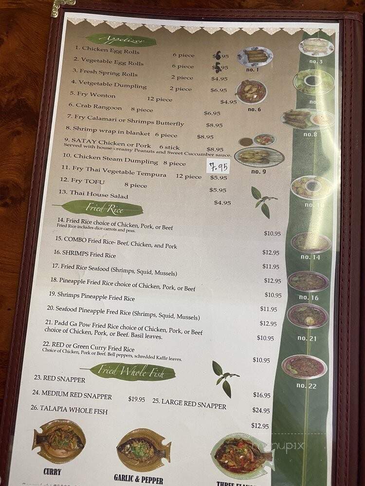 Thai Kitchen - Copperas Cove, TX menu_pic