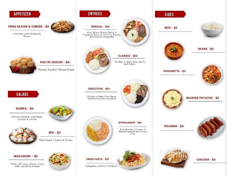 Made In Brazil - Barre, VT menu_pic