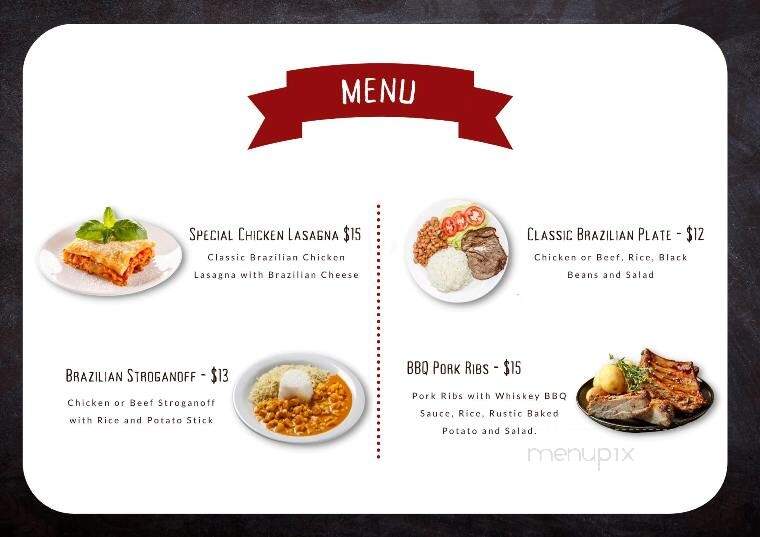 Made In Brazil - Barre, VT menu_pic