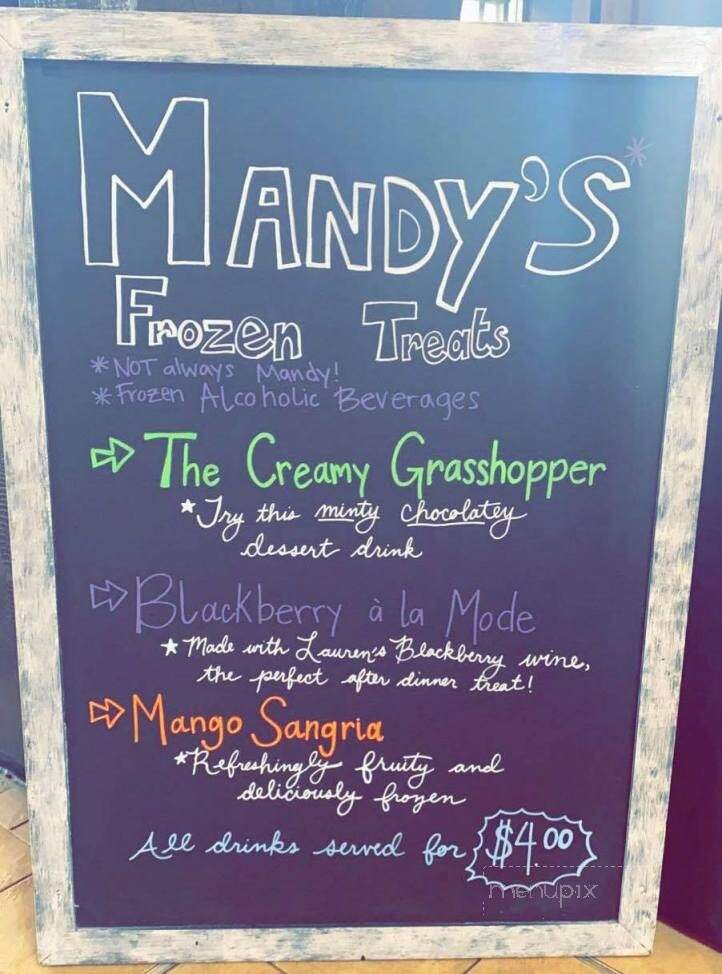 Windows on the Water Restaurant - Cadiz, KY menu_pic