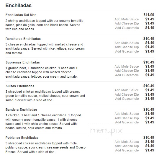 El Tapatio Mexican Restaurant - Sparta, TN menu_pic