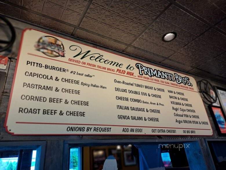 Primanti Bros Restaurant & Bar - Uniontown, PA