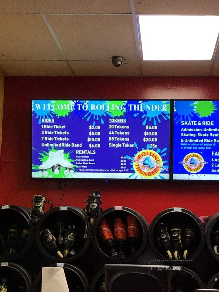 Rolling Thunder Skating Center - Philadelphia, PA menu_pic