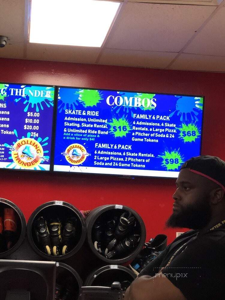 Rolling Thunder Skating Center - Philadelphia, PA menu_pic