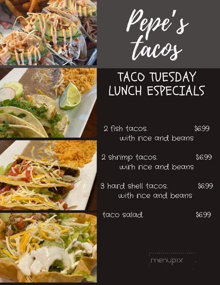 Pepe's Tacos - Wilkesboro, NC menu_pic