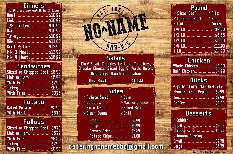 No Name Bar-B-Q - Pasadena, TX