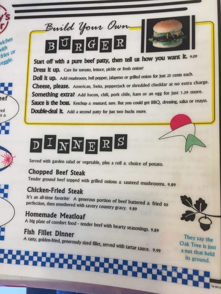 Penny's Diner - Green River, WY menu_pic