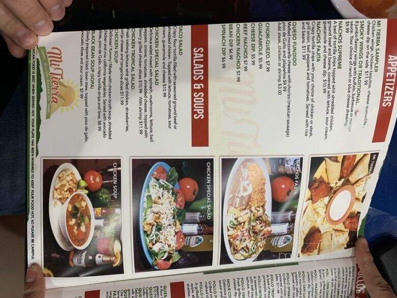Mi Tierra Mexican Restaurant - Prospect, KY menu_pic