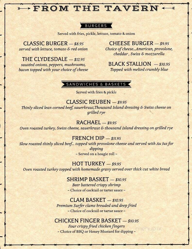 Alder Creek inn - Alder Creek, NY menu_pic