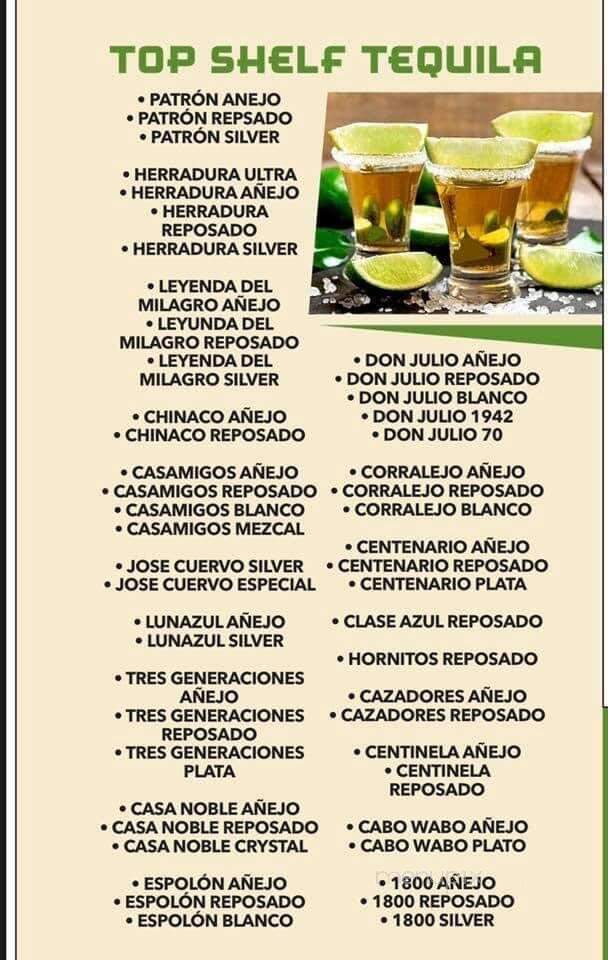 Acapulco Mexican Grill - Charlotte, MI menu_pic