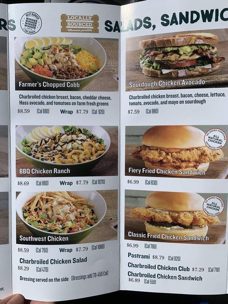 Farmer boys store menu prices