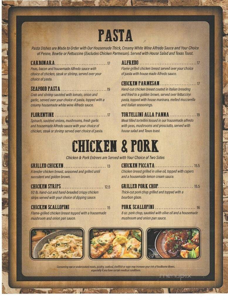 Sticks n' Stones Steak & Tap - Hannibal, MO menu_pic