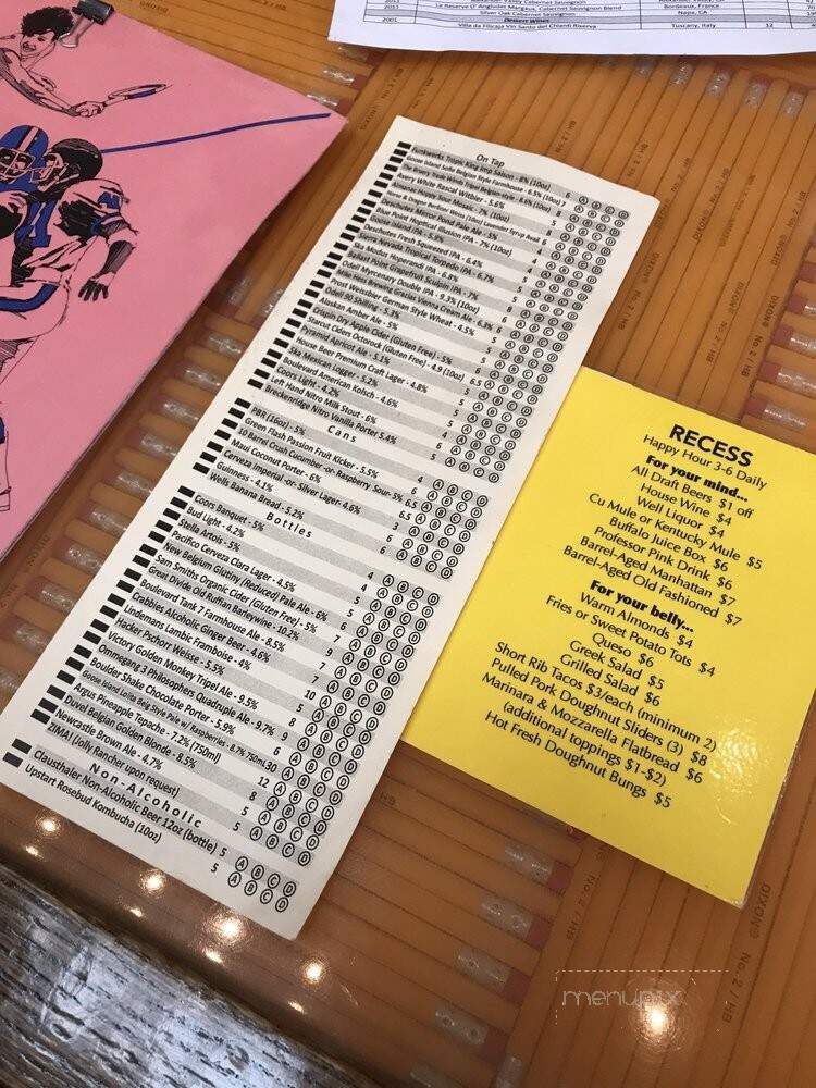 School House Kitchen & Libations - Arvada, CO menu_pic