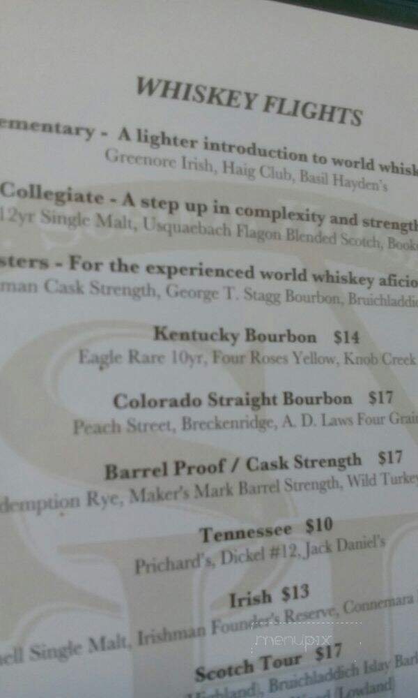 School House Kitchen & Libations - Arvada, CO menu_pic