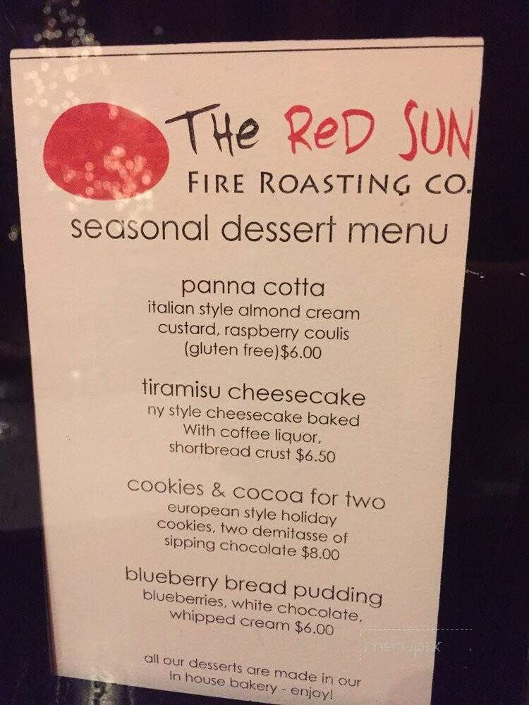 The Red Sun Fire Roasting Co. - Oswego, NY