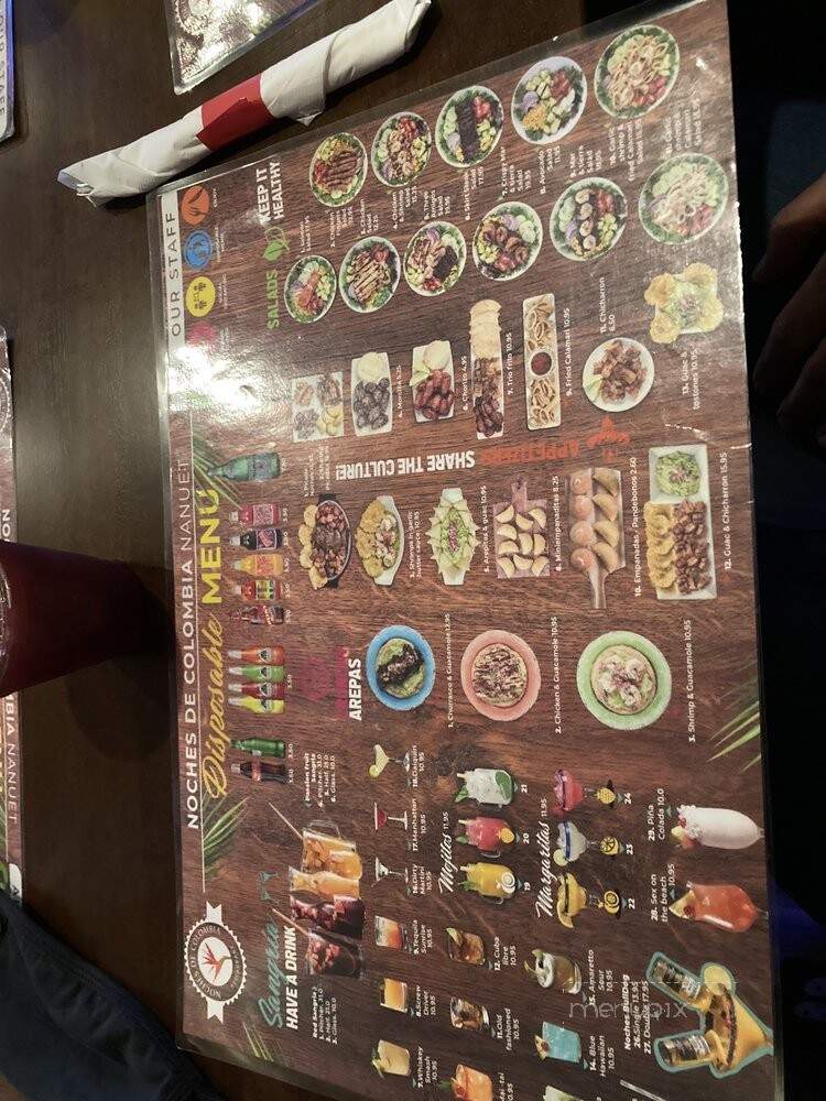 Noches De Colombia - Newburgh, NY menu_pic