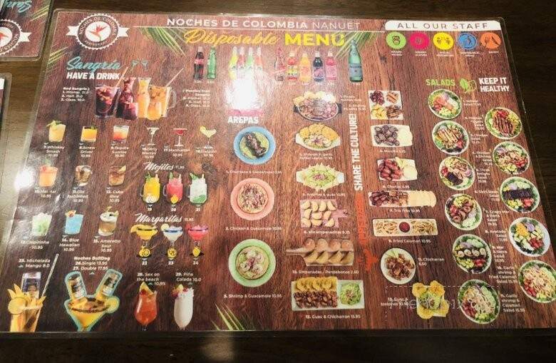Noches De Colombia - Newburgh, NY menu_pic