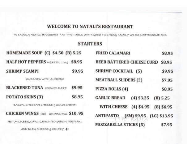 Natali's C-Way Restaurant - Clayton, NY
