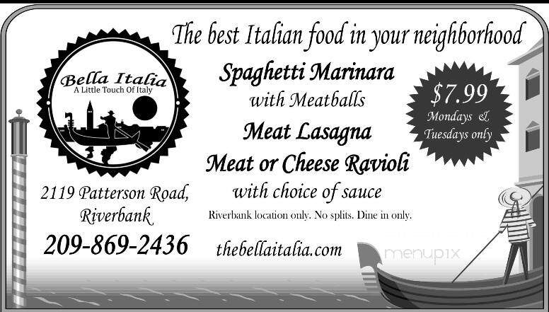 Bella Italia - Modesto, CA