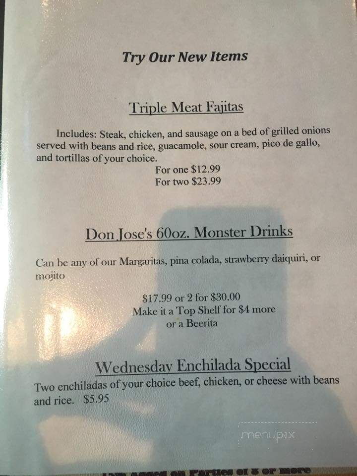 Don Jose's Restaurant - Ennis, TX