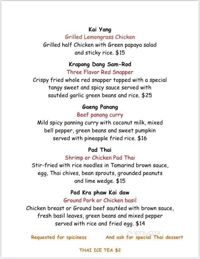 Station House of Lafayette - LaFayette, GA menu_pic