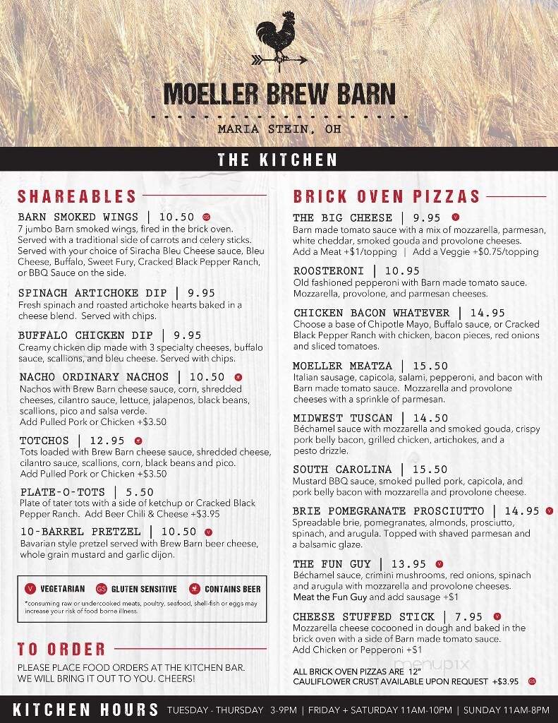 Moeller Brew Barn - Maria Stein, OH