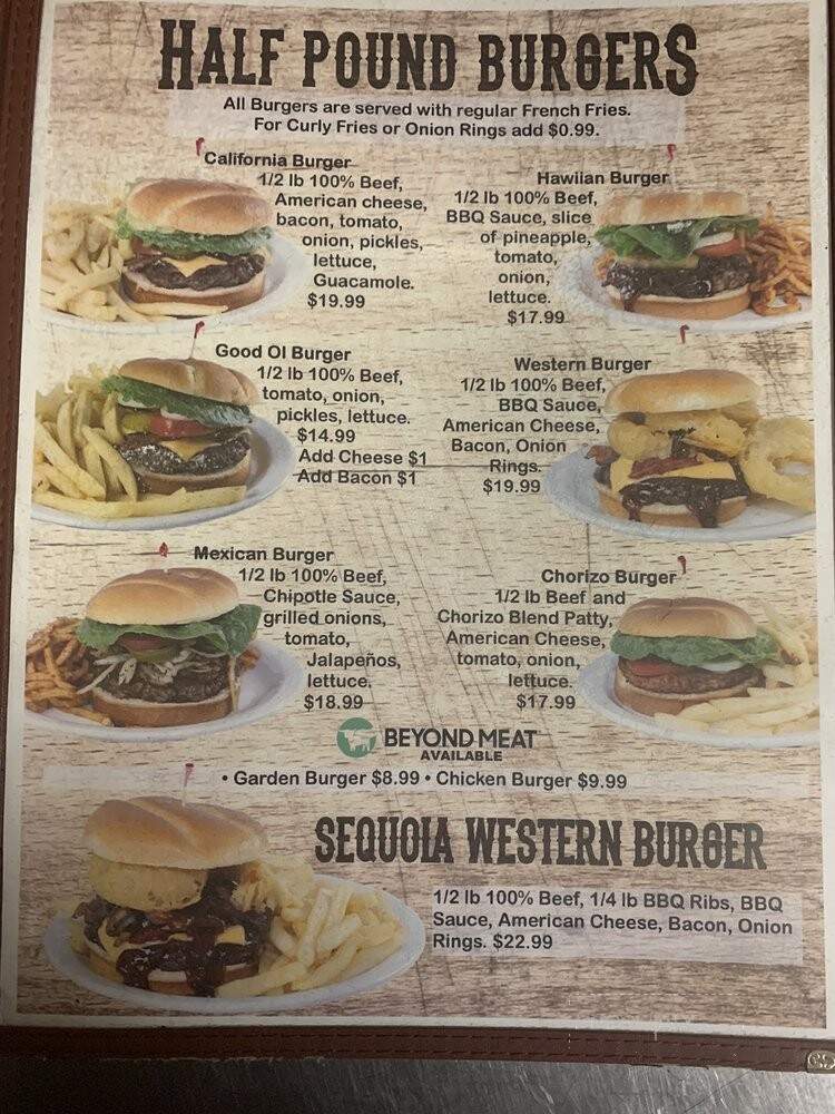 Sequoia Cider Mill - Three Rivers, CA menu_pic