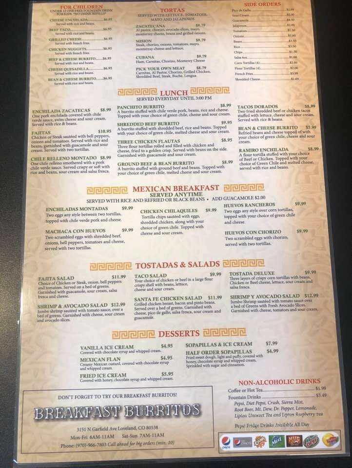 Cocina and Cantina Mexican Grill - Loveland, CO