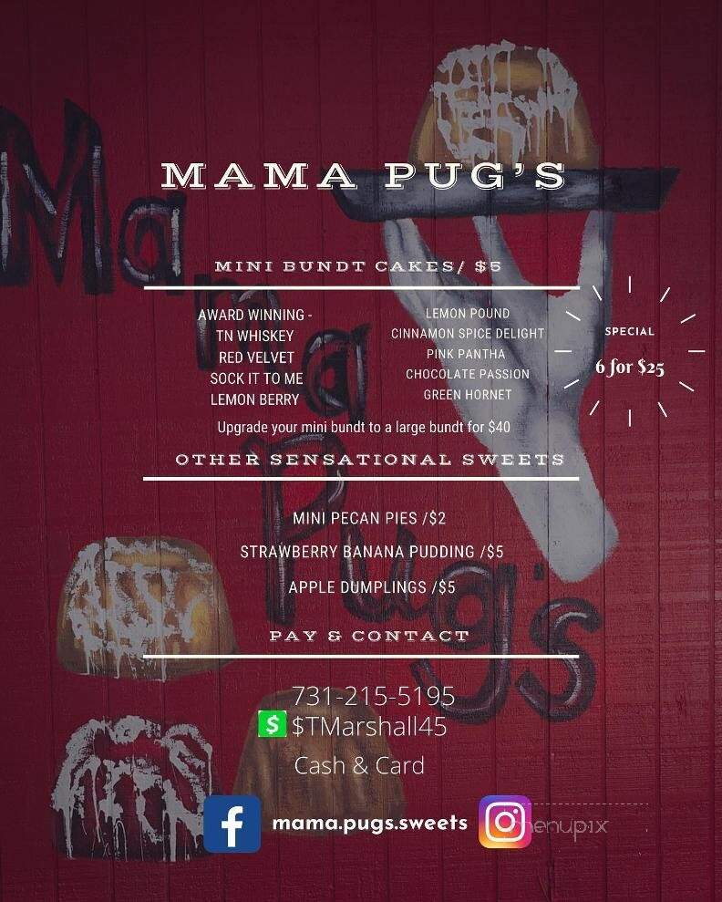 Mama Pug's Sensational Sweets - Cordova, TN