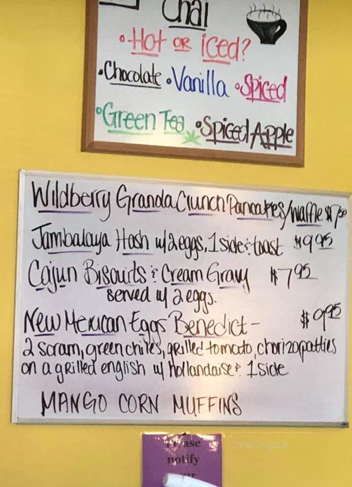 Bluebird Cafe - Wakefield, RI menu_pic