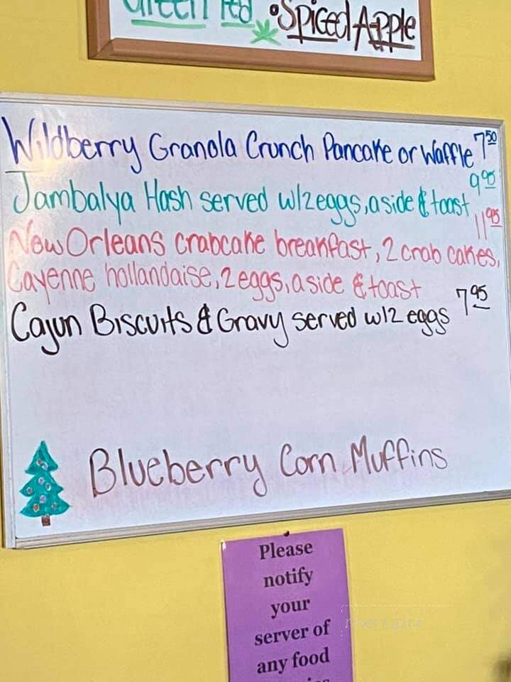 Bluebird Cafe - Wakefield, RI menu_pic