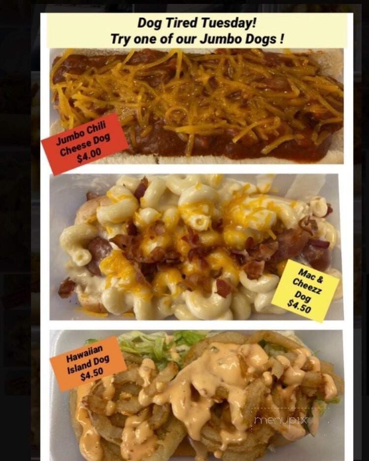 Brain Chillzz - Martinsville, IN menu_pic