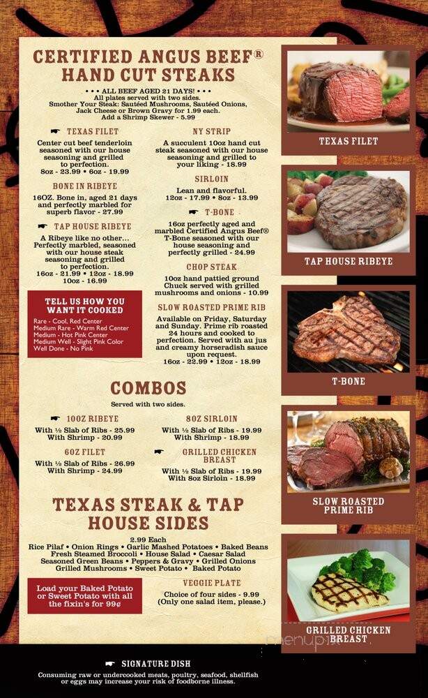 Texas Steak & Tap House - Lexington, NC