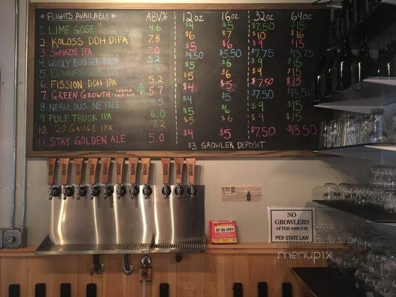 Marsh Island Brewing - Orono, ME menu_pic