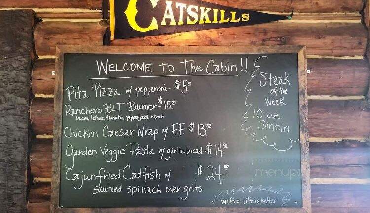 The Cabin at Hessinger-Lare - Jeffersonville, NY menu_pic