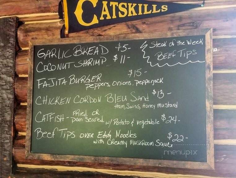 The Cabin at Hessinger-Lare - Jeffersonville, NY menu_pic