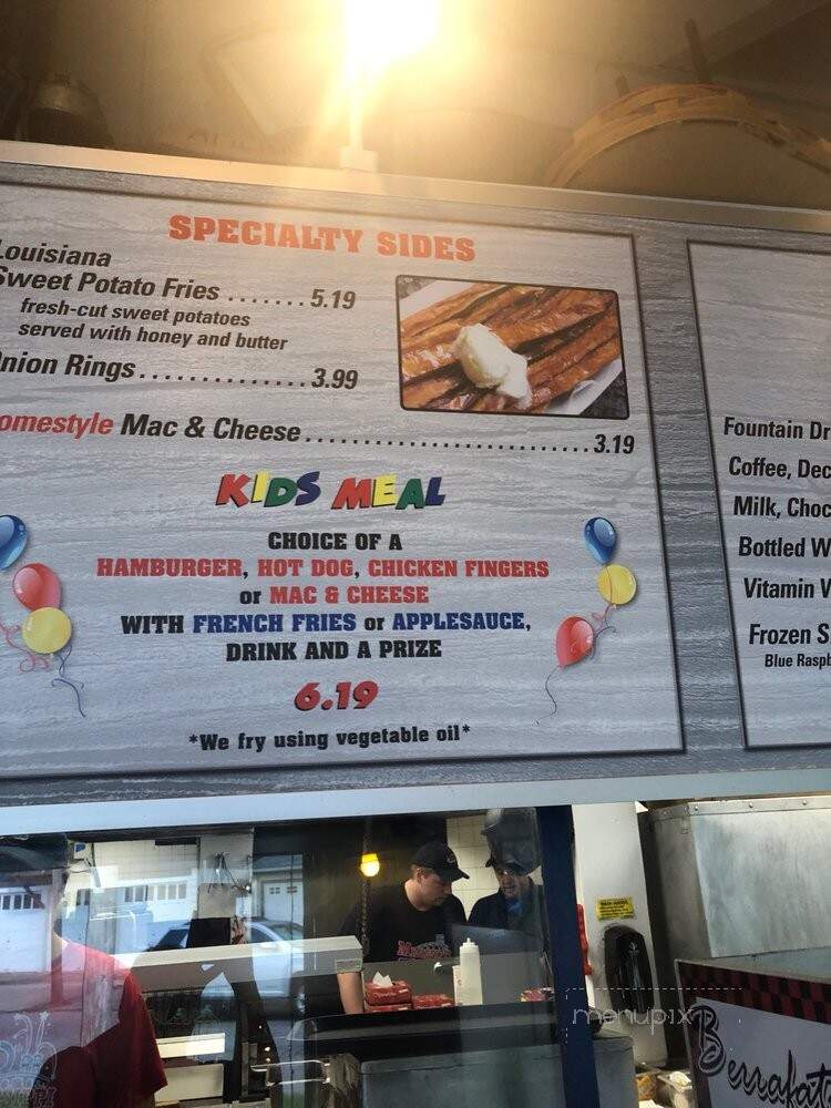 Mississippi Mudds - Tonawanda, NY menu_pic