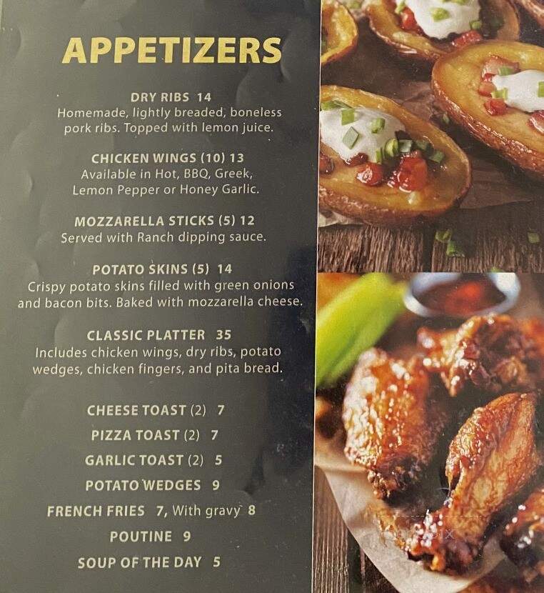 Nick's Place - Wadena, SK menu_pic
