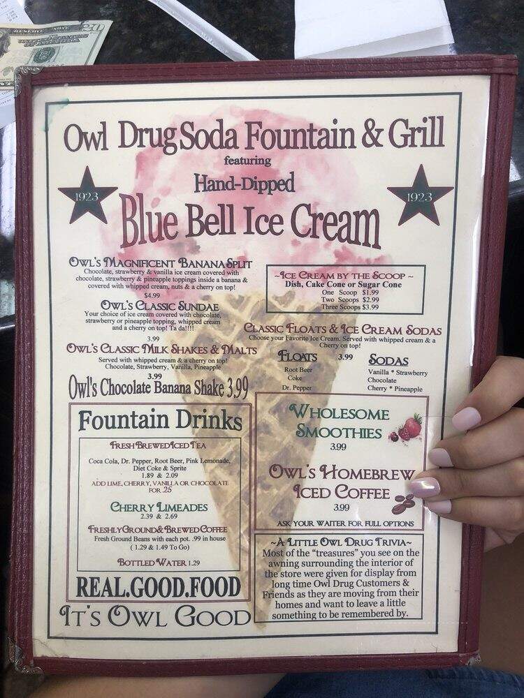 Owl Drug Store Soda Fountain and Grill - Coleman, TX