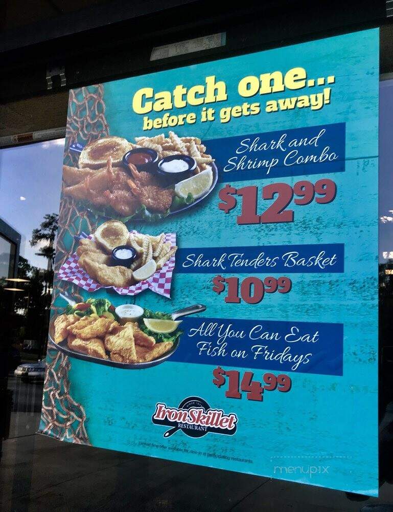 Iron Skillet Restaurant - Reddick, FL menu_pic