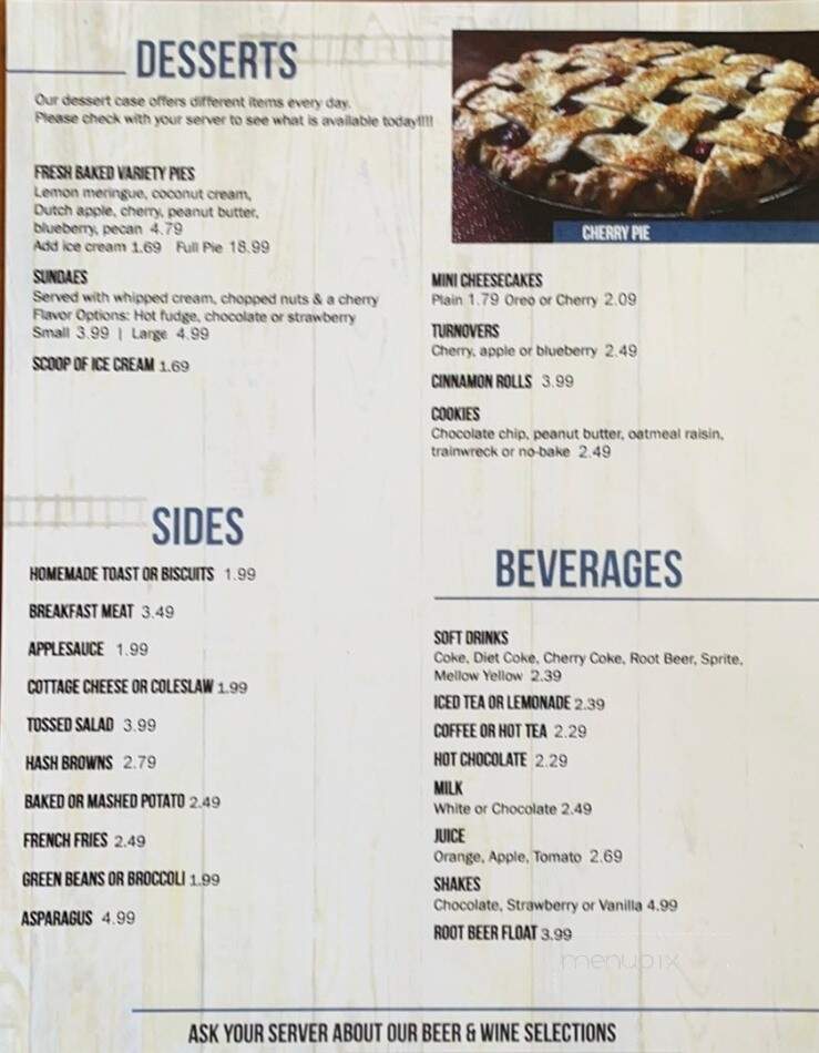 The Grant Depot - Grant, MI menu_pic