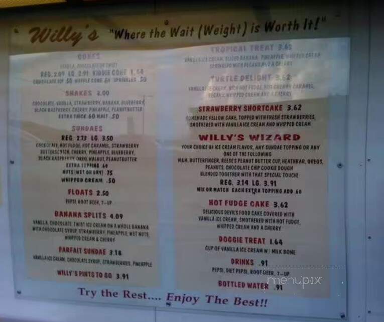 Willy's Ice Cream - Waynesboro, VA