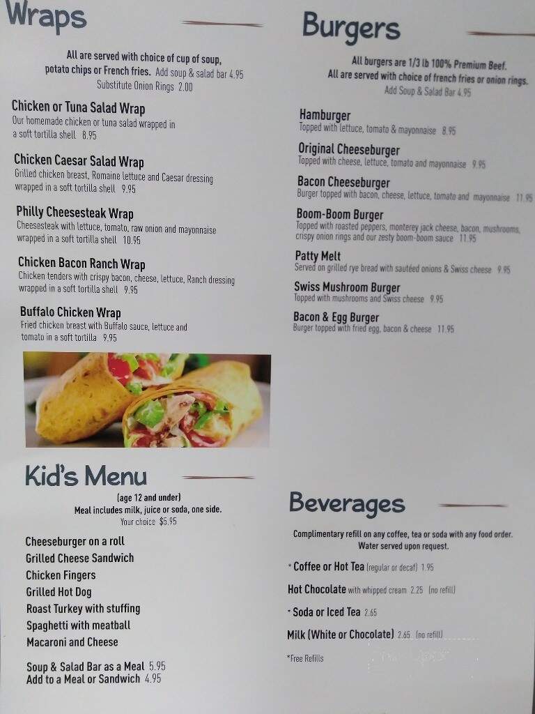 O'Grady's Family Restaurant - Phoenixville, PA menu_pic