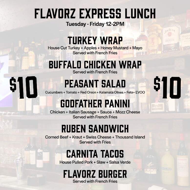 Flavorz Bar & Grill - Belvidere, NJ