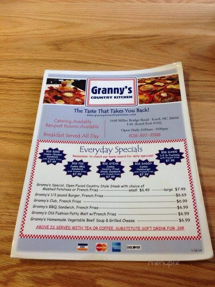 Granny Kitchen - Connelly Springs, NC
