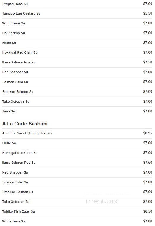 QQ Asian - Livingston, NJ menu_pic