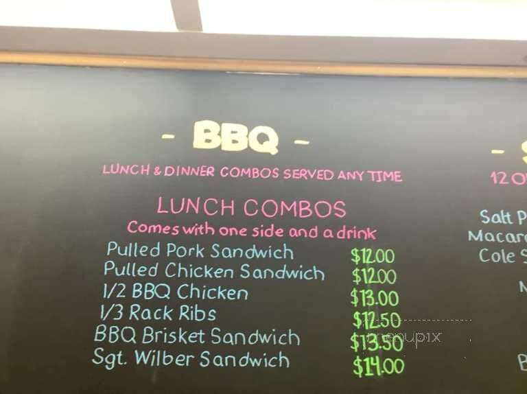 The BBQ Shack - Penn Yan, NY menu_pic