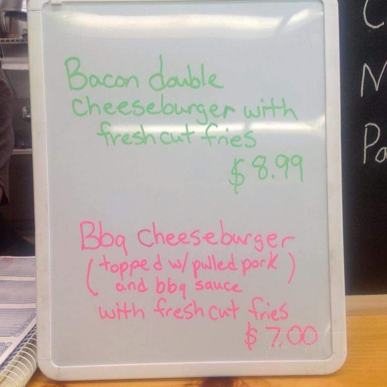 The BBQ Shack - Penn Yan, NY menu_pic