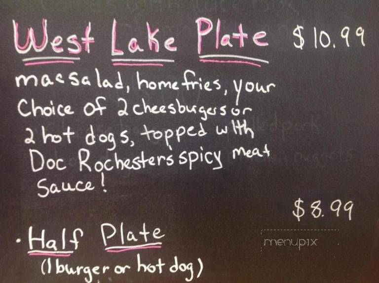 The BBQ Shack - Penn Yan, NY menu_pic