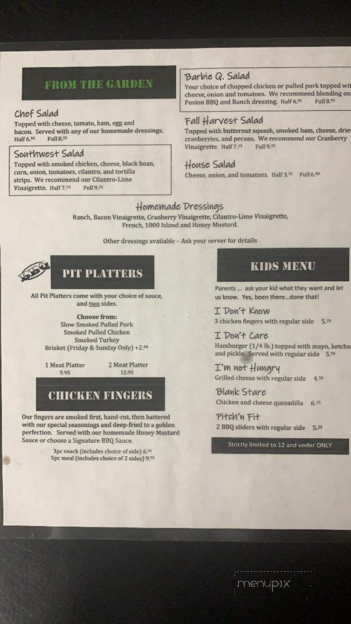 Fusion Grill - Dadeville, AL menu_pic